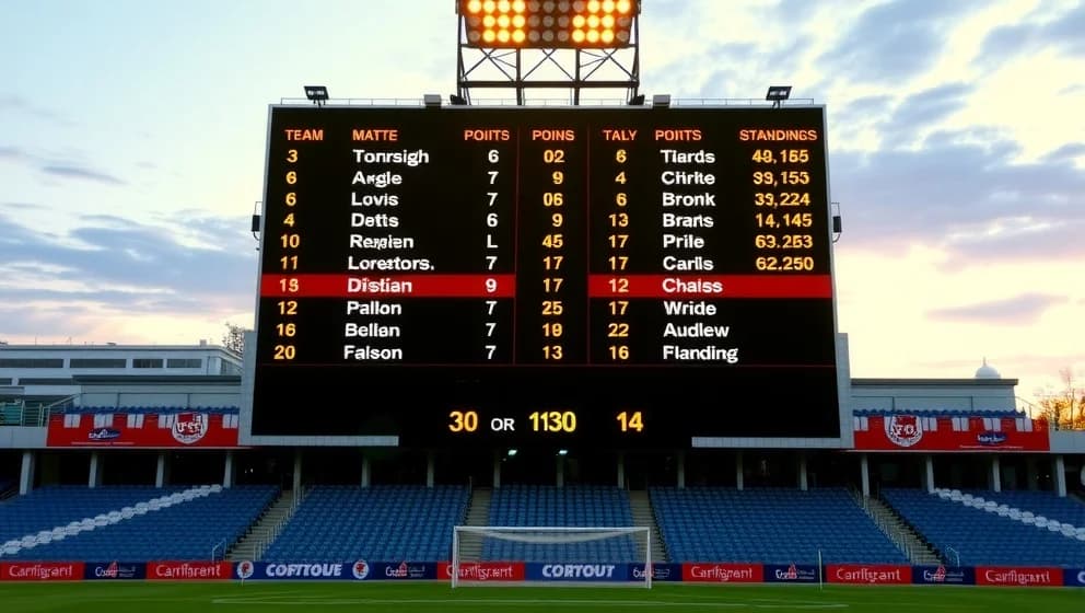 Poängställning i Aris FC