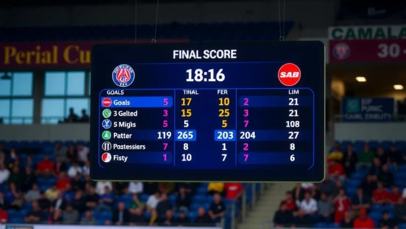 Poängställning Athletic Bilbao mot FC Barcelona