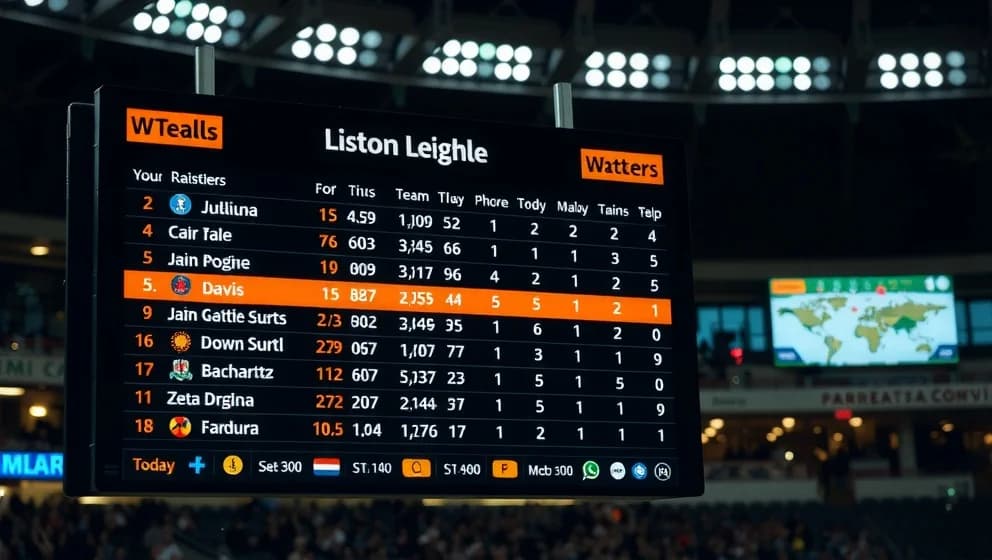 Poängställning i Borussia Mönchengladbach