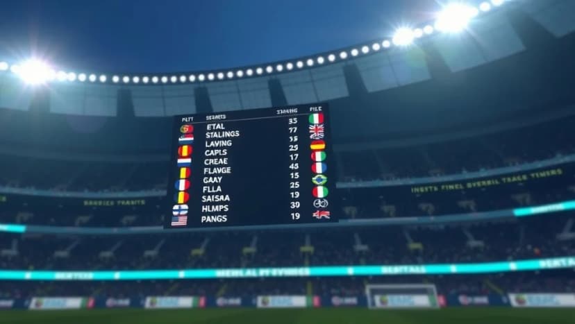 Chiles herrlandslag poängställning i fotboll