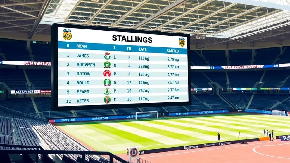 Poängställning i Colombias herrlandslag i fotboll