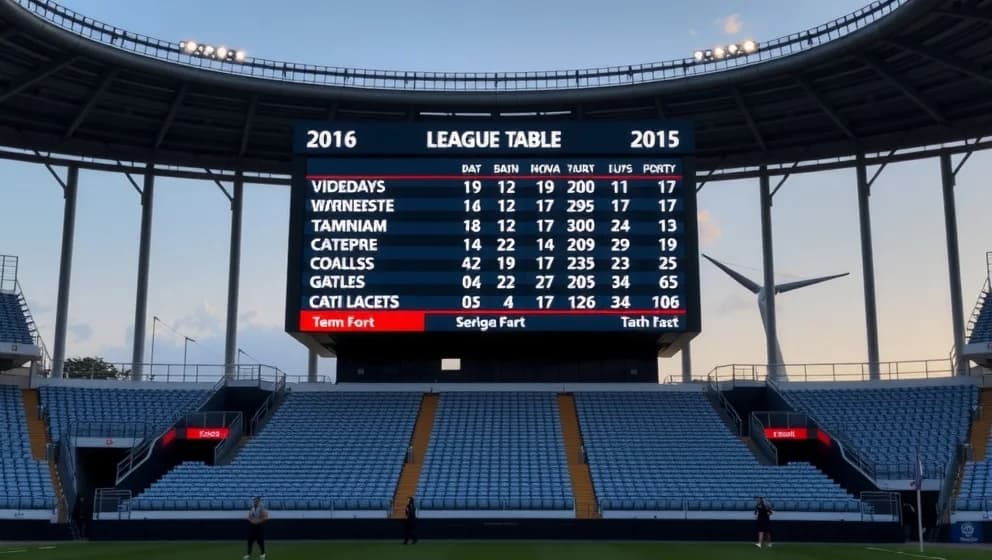 Poängställning i Deportivo La Coruña