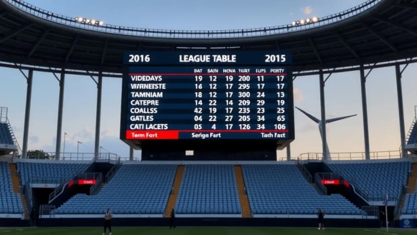 Poängställning i Deportivo La Coruña