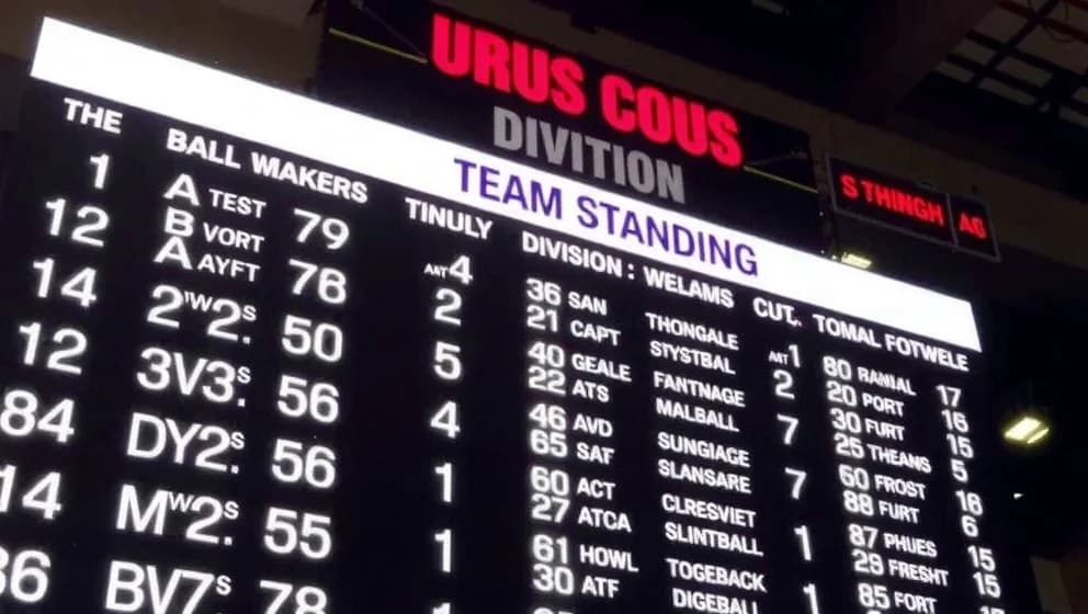 Poängställning i division 2