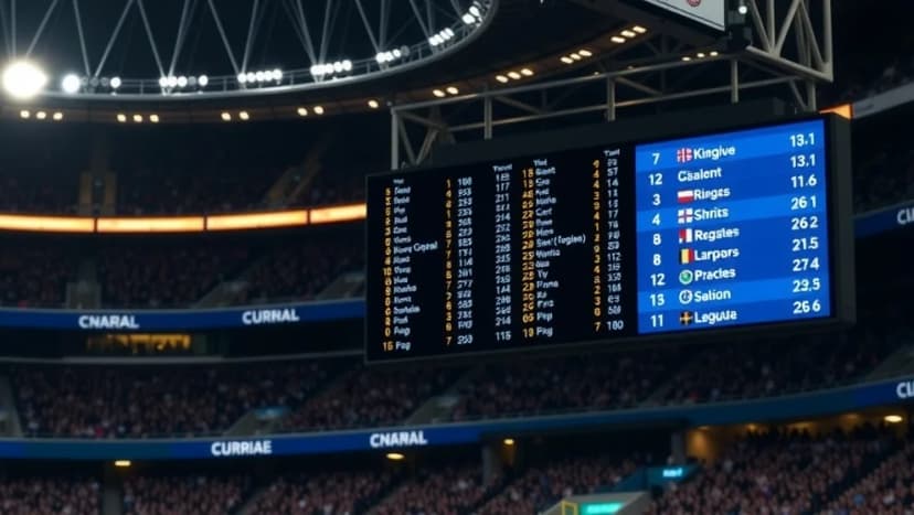 Poängställning i Hertha Berlin