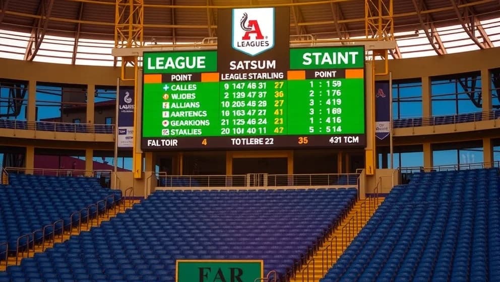 Poängställning i Holstein Kiel