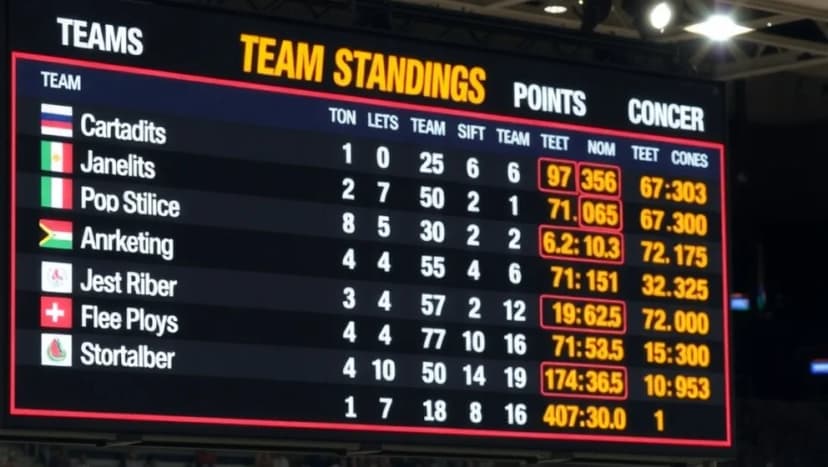 Poängställning i IK Sleipner