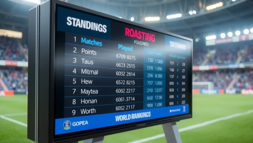 Irans herrlandslag poängställning i fotboll