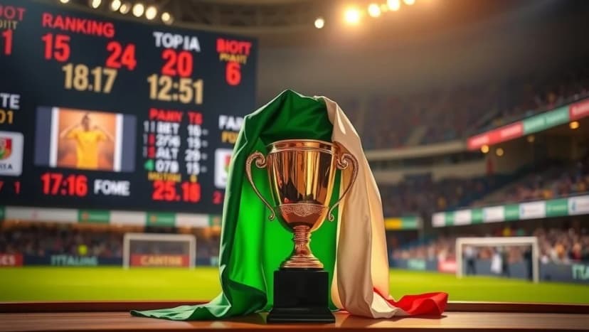 Italiens herrlandslagets poängställning