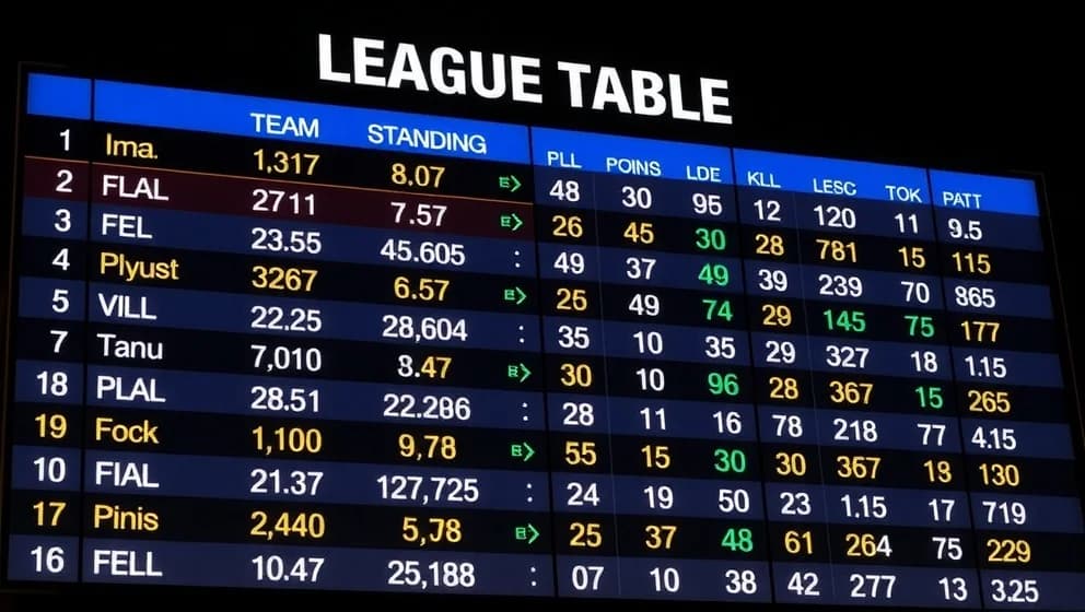 Poängställning i Midtjylland nu