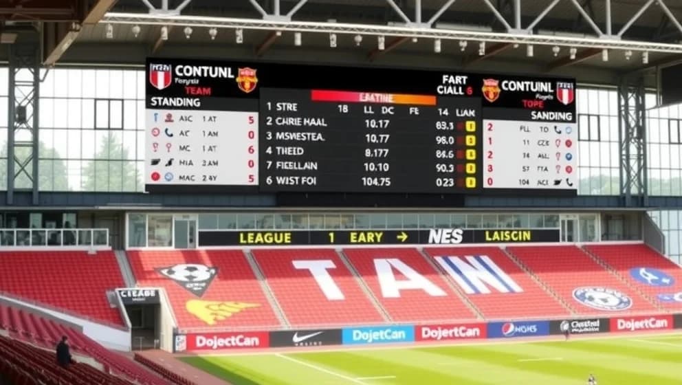 Poängställning i Nordic United FC