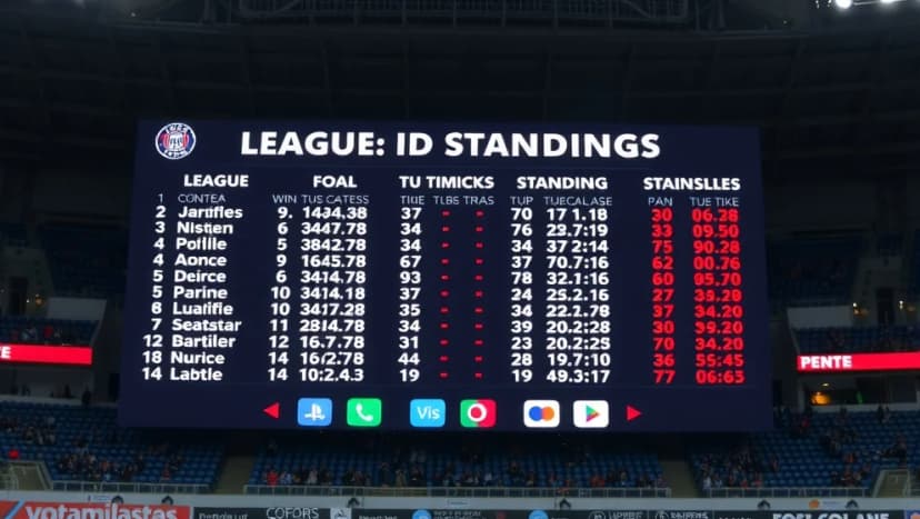 Poängställning i Notts County FC