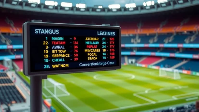 Poängställning i Port Vale