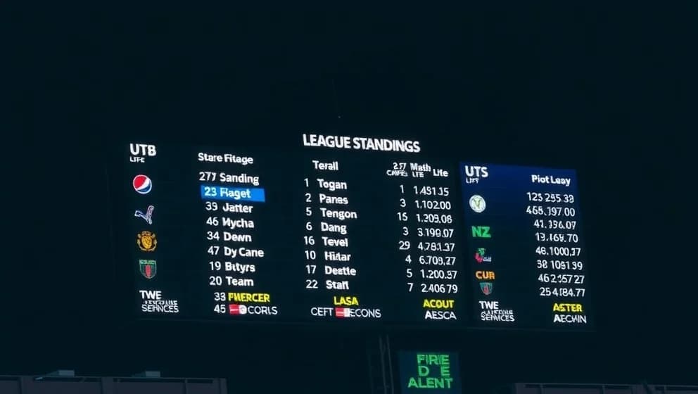 Poängställning i RC Lens