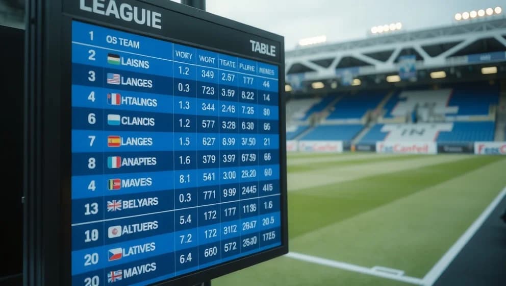 Poängställning i The New Saints