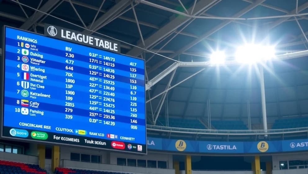 Poängställning i VfL Bochum