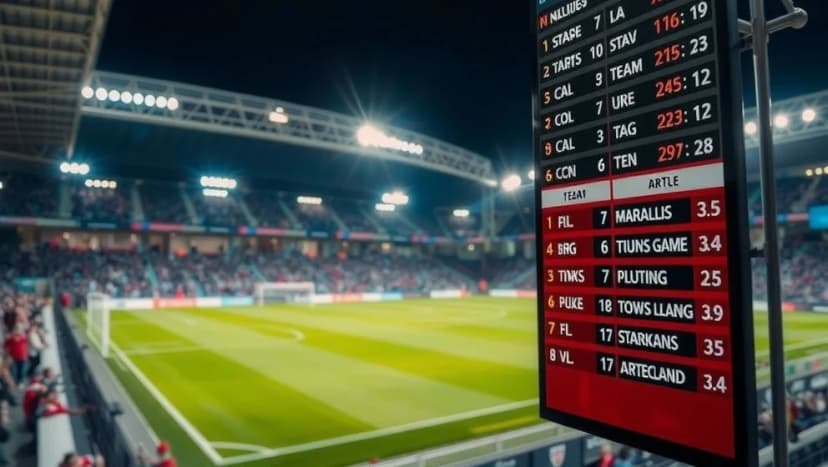 Poängställning i Young Boys